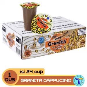 Foto Produk Granita Cappucino/kopi susu minuman cup (1 karton isi 24 cup) dari Rcky07 Olshop