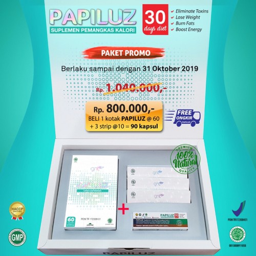 Foto Produk PAPILUZ slimming Herbal ORIGINAL ASLI BERGARANSI dari cometobuy