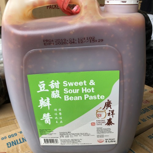 Jual Sweet & sour hot bean paste merk KCT 5 liter Jakarta Utara Phoenix Grocery Tokopedia