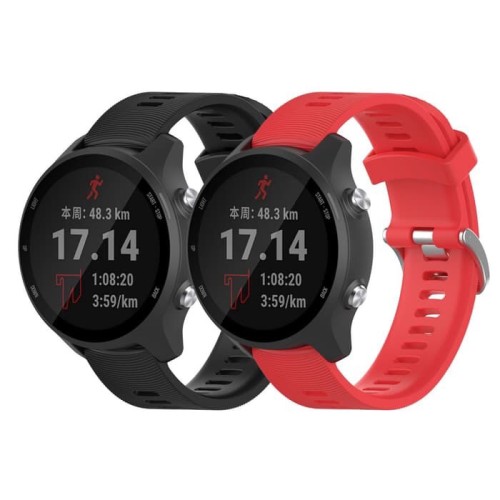 Foto Produk STRAP SILIKON TALI JAM GARMIN FORERUNNER 245 245M MUSIC VIVOACTIVE 3 dari strapwatchidn