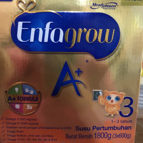 Foto Produk Enfagrow tahap 3 rasa vanilla 1800gram dari Kiyut_Shop2
