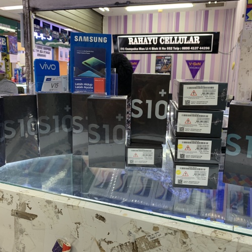 Foto Produk Samsung s10+ 8/128 new resmi sein dari vivi cellular