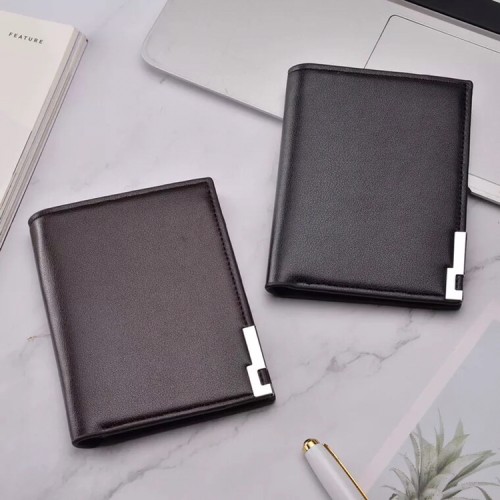 Foto Produk Dompet Pendek/Lipat Dompet Kulit Pria 622 Vertical - Hitam dari tirstore