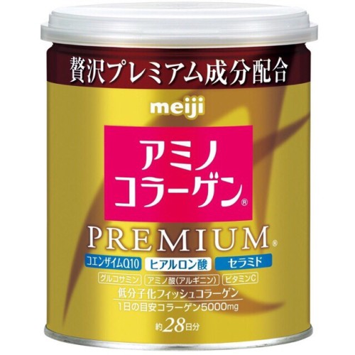 Foto Produk Meiji Amino Collagen Premium Can (Kaleng) with spoon dari beautyandthetink