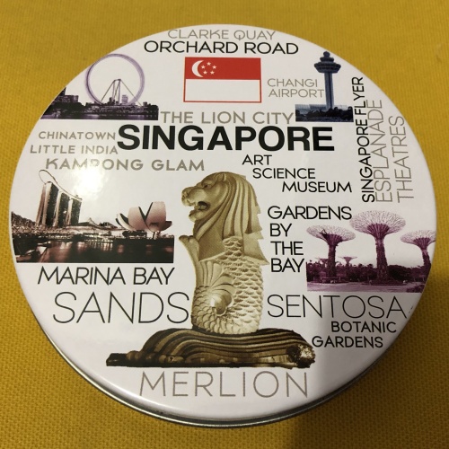 Foto Produk Alas Gelas (Coaster)/Tatakan Gelas Souvenir Singapore dari Jaxx Traveler
