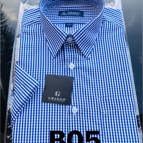 Foto Produk Kemeja murah motif tangan pendek ukuran reguler bhn cotton kotak pria - XL dari sekambakarmurah