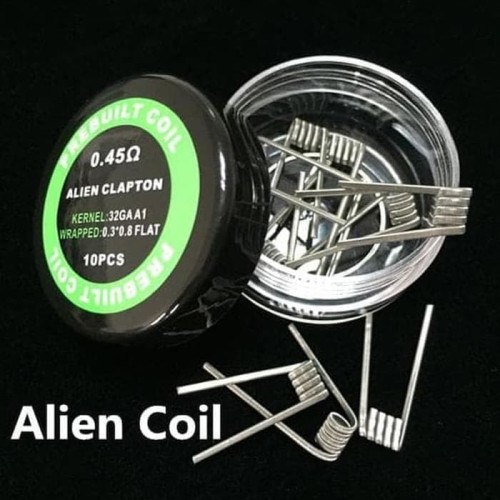 Foto Produk COIL ALIEN FUSED CLAPTON Prebuilt Kawat Prebuild not demon GEEKVAPE UD dari AndyPutrashop