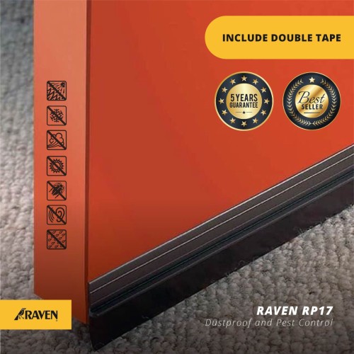 Foto Produk Raven Door Bottom Seal RP 17 Brown / Seal penutup celah bawah pintu dari GGEsta Indonesia