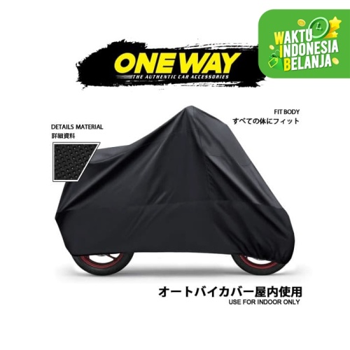 Foto Produk Cover Motor MURAH / Sarung Motor MURAH VARIO, MIO, SCOOPY, FINO, SUPRA - Hitam dari Price Priority