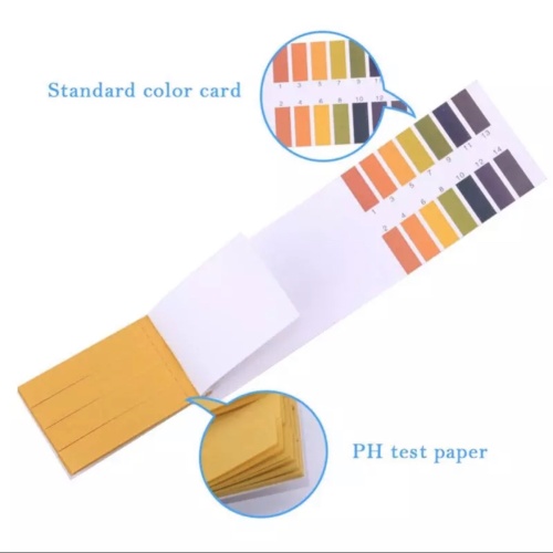 Foto Produk Kertas Lakmus PH Meter pH Test Strips Indicator Test Strip 1-14 Paper dari MOREmoreMORE