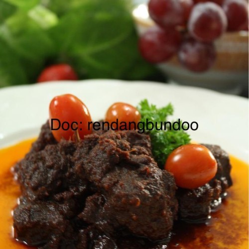 Foto Produk Rendang Daging netto 500 gram dari Rendang Bundoo