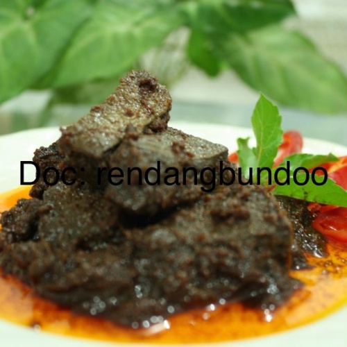 Foto Produk Rendang Paru netto 500 gram dari Rendang Bundoo