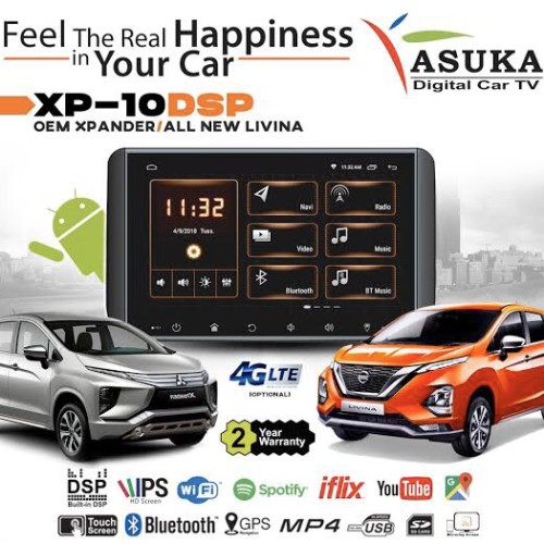Foto Produk Asuka XP10 DSP Head Unit OEM Xpander / New Livina dari KokoDavidAudio