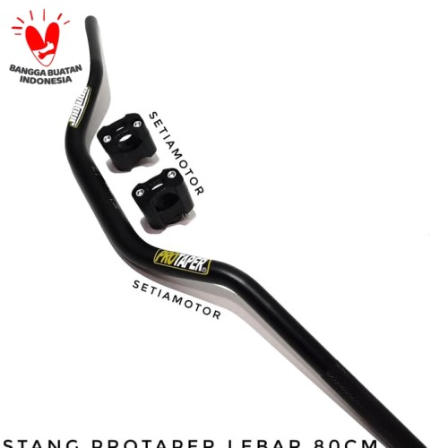 Foto Produk Stang Fatbar Protaper - Raiser Motor Nmax Pcx Cb150 Vixion Klx Xride - Hitam dari setia motor variasi