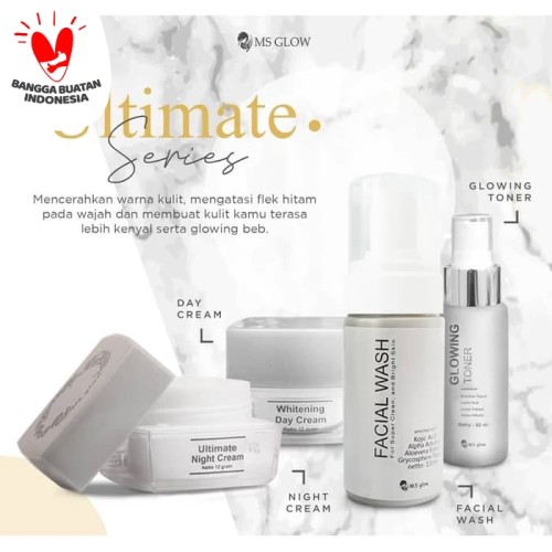 Foto Produk PAKET ULTIMATE/FLEK MS GLOW - ULTIMATE SERIES MSGLOW dari CHICBEAUTE
