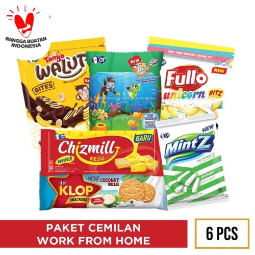 Foto Produk PAKET CEMILAN WORK FROM HOME dari OT STORE OFFICIAL