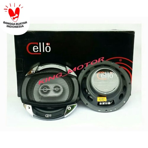 Foto Produk SPEAKER 3-WAY CELLO COAXIAL 1 dari KING_MOTOR