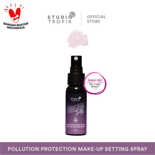 Foto Produk Bb Size DreamSetter: Pollution Protection Make-up Setting Spray dari STUDIO TROPIK