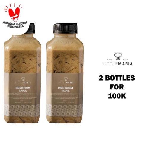 Foto Produk Mushroom sauce/Saus jamur 500g Buy 1 Get 1 50% OFF dari Little Maria