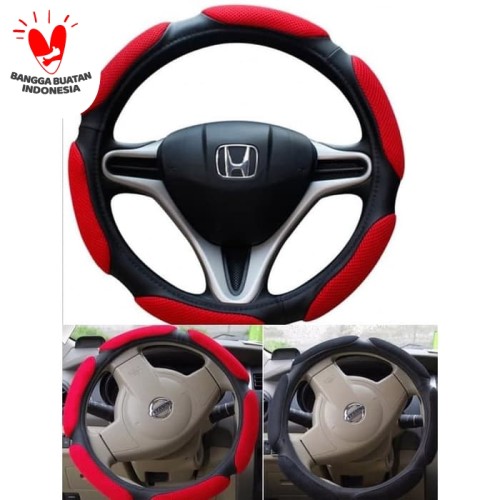 Foto Produk Cover stir mobil Sarung setir mobil bantal empuk 38 - Hitam dari Zen Car Parts
