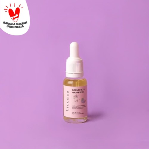 Foto Produk Bloomka Bakuchiol (Natural Retinol)+Grapeseed Facial Oil AntiAcne dari The Bath Box Official
