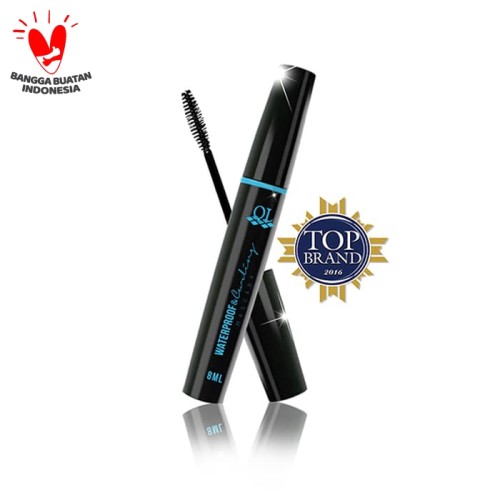 Foto Produk Ql Cosmetic - Waterproof & Curling Mascara Black 8 ml dari QL Cosmetic Official