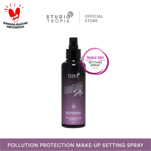 Foto Produk Studio TropikDreamSetter : Pollution Protection Make-up Setting Spray dari STUDIO TROPIK