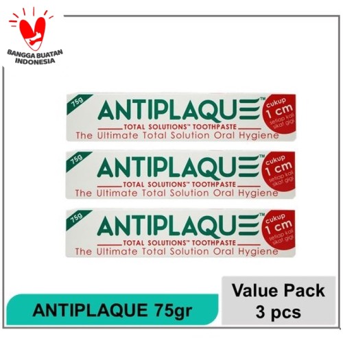 Foto Produk Antiplaque 75gr paket 3pcs dari PT. Triple Ace