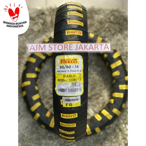 Foto Produk Pirelli Diablo Rosso Corsa 2 90/80-14 Tubeless... dari AJM Store Jakarta