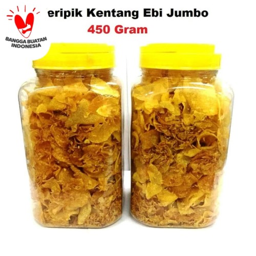 Foto Produk Keripik Kentang Ebi Homemade Enak Berkualitas 450 Gram dari tintintoys