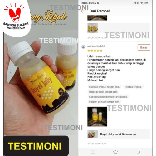 Foto Produk Royal Jelly 95% Asli Gudang Lebah dari gudang lebah
