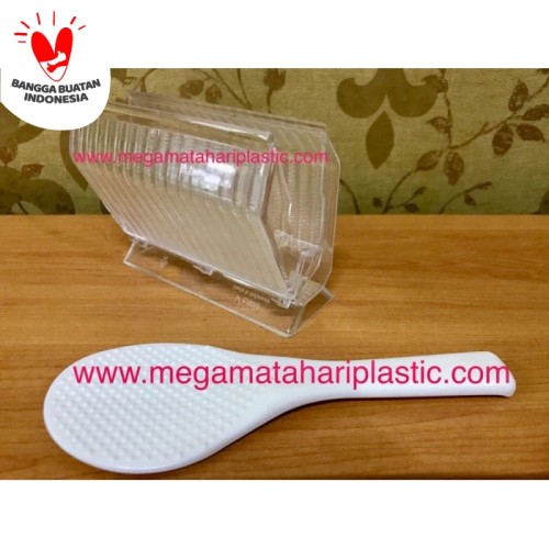 Foto Produk Centong / Sendok Nasi (Anti Lengket) Dengan Tempat dari Matahari Plastic