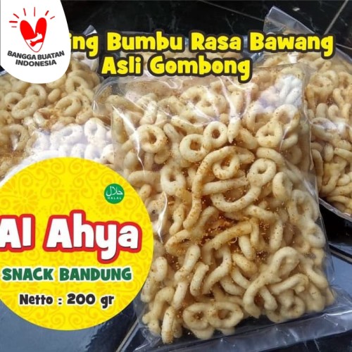 Foto Produk LANTING BUMBU RASA BAWANG AL AHYA SNACK BANDUNG - ASLI GOMBONG dari al-ahya sprei