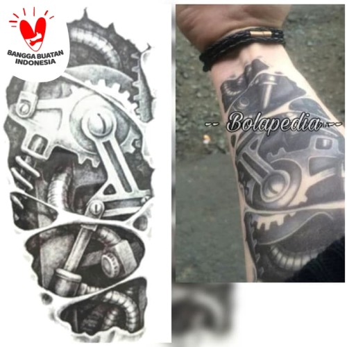 Foto Produk QC-600 TATO TEMPORER / Arm Temporary Tatoo sticker Gear Machine dari Bolapedia