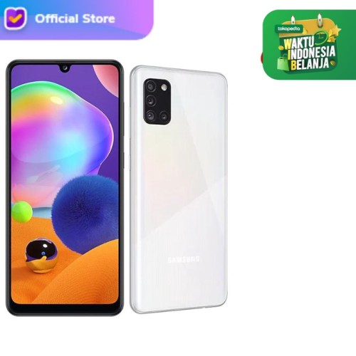 Foto Produk Samsung Galaxy A31 6/128 - RAM 6GB / ROM 128GB - Garansi Resmi - Putih dari H2 Cellular