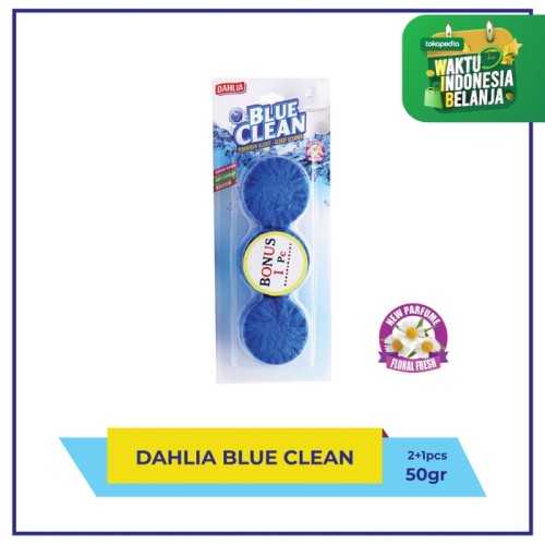 Foto Produk Dahlia Blue Clean Pembersih Kloset Bagus Closet Cleaner Sibiru 2+1pcs dari United Cleaning Official