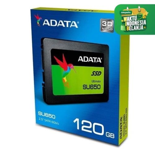 Foto Produk Adata SSD SU650 Ultimate 120GB 2.5" SATA III 6Gb/s dari ADATA Official Store