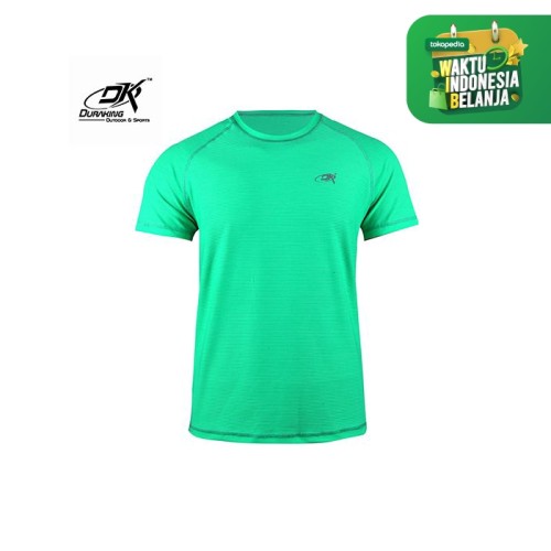 Foto Produk Running Jersey - DK Basic Color Tee Man Green Neon - S dari Duraking Outdoor&Sports