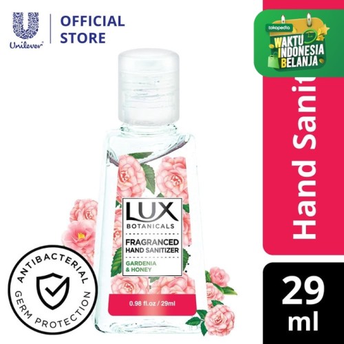 Foto Produk Lux Hand Sanitizer Gardenia & Honey 29ml dari Unilever Official Store