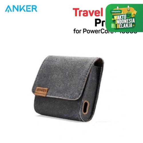 Foto Produk Pouch PowerBank Anker for PowerCore+ 10050 Brown - A7096 dari Anker Indonesia