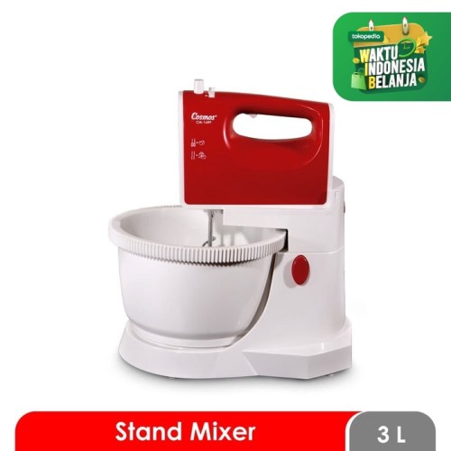 Foto Produk Cosmos Stand Mixer - CM-1689 - Merah dari Homewaresku