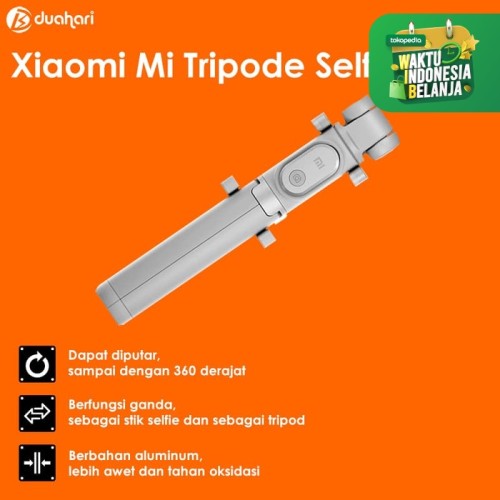 Foto Produk XIAOMI Selfie Stick Tripod Bluetooth Shutter Tongsis Wireless Remote dari Dua Hari Jakarta