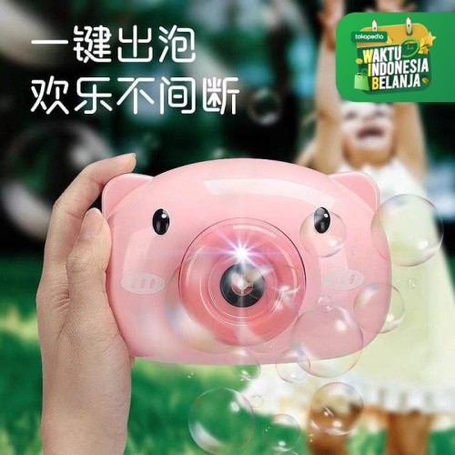 Foto Produk Mainan Anak Bubble Camera Electric dari PINZY Official Store