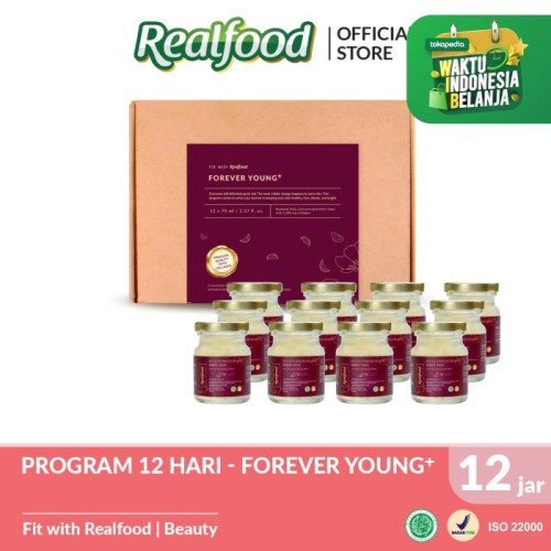 Foto Produk Realfood Forever Young+ Fully Concentrated Bird's Nest dengan Kolagen dari Realfood