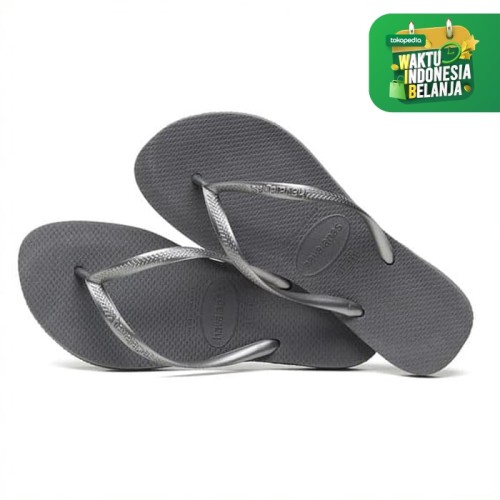 Foto Produk HAVAIANAS SLIM 5178-STEEL GRAY - STEEL GREY, 39-40 dari Havaianas Official Shop