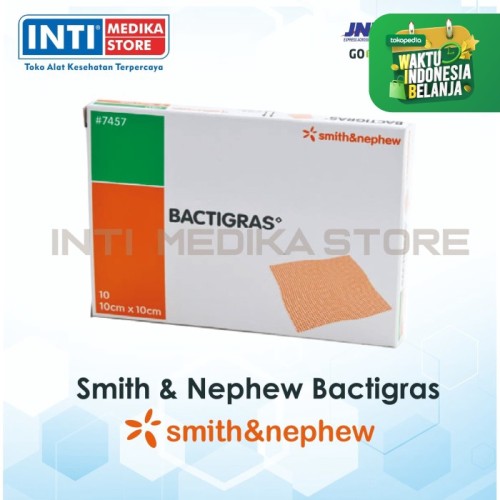 Foto Produk SMITH & NEPHEW - Bactigras / Kasa Pengering Luka 10cmx10cm dari INTI MEDIKA STORE