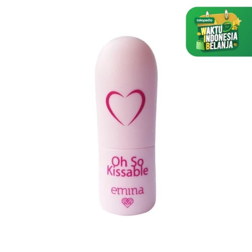 Foto Produk Emina Oh So Kissable Tinted Balm Stick Plum Candy 3.4 gr dari Emina Official Store