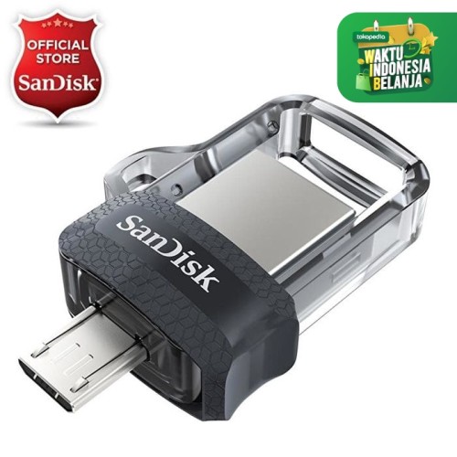 Foto Produk SanDisk OTG Ultra Dual Drive M3.0 256GB USB 3.0 dari SanDisk Official