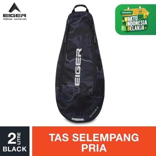 Foto Produk Eiger Aldous Cross Sling Bag 2L - Black dari Eigerindo Store