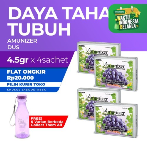 Foto Produk Amunizer 4'S 4.5 g x4 Free BPA Free Bottle dari Enesis Official Store